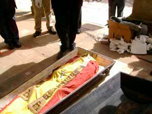 Exhumación de los restos del Beato José Polo Benito