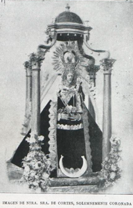 Nuestra Señora de Cortes, solemnemente coronada