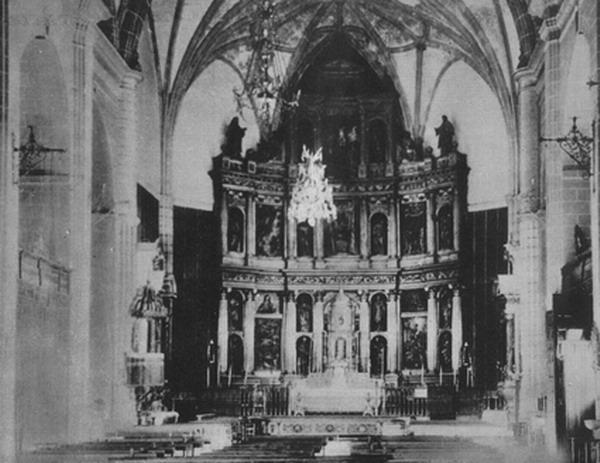 041.jpg - Iglesia parroquial de Almendralejo (Badajoz) antes de su destrucción