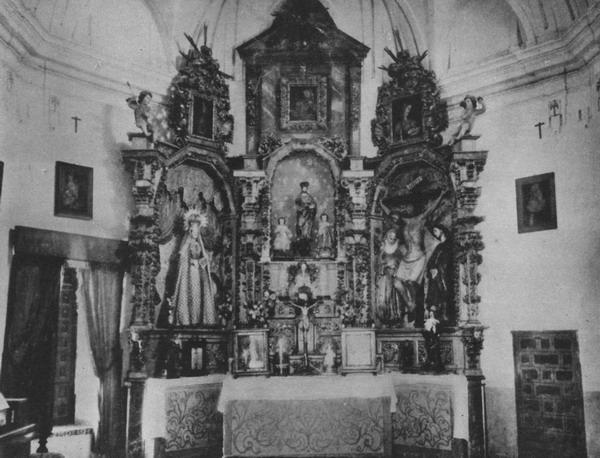 043.jpg - Capilla del Convento de las Concepcionistas de Toledo antes de su profanación.